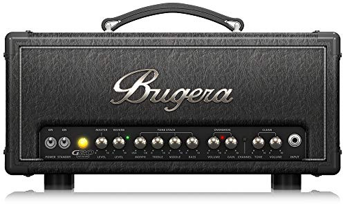 Bugera G20 INFINIUM 20 Watt Class-A Röhrenverstärkerkopf mit INFINIUM Tube Life Multiplier, MORPH EQ und Reverb