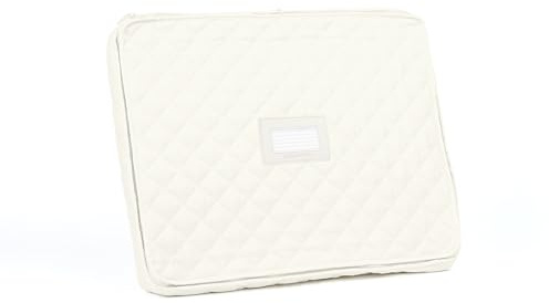 Covermates Keepsakes - Serveware Storage - Padded Protection - ID Window - Stain Resistant - Machine Washable - China Storage, Cream
