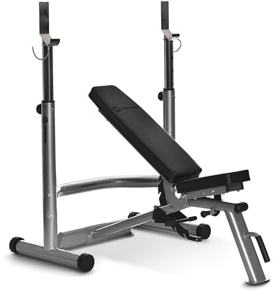 Horizon Fitness Langhantelablage Adonis, Silber, 100694