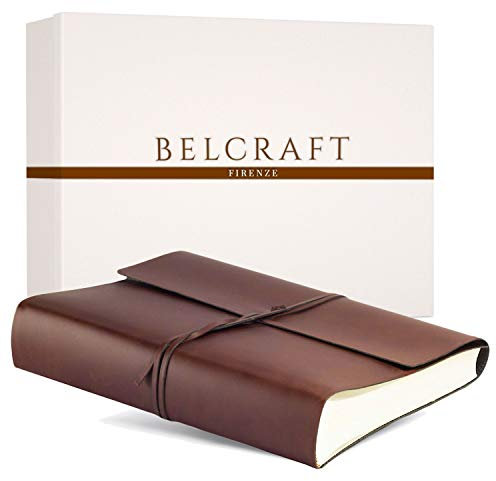 Vietri Album Fotografico, Album Portafoto, Scrapbook, Realizzato a mano da Artigiani Toscani, Include Scatola Regalo (23x30) A4