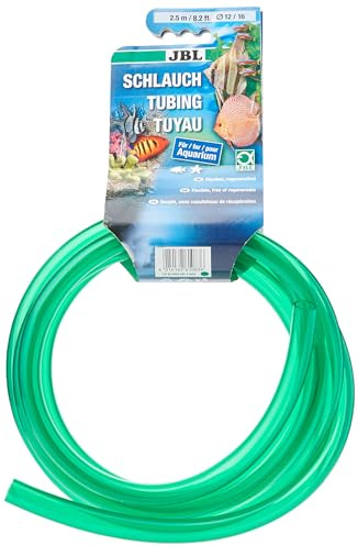 JBL Manguera de agua para acuarios, 2.5 m, 12/16 mm diámetro, color verde