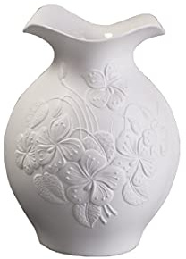 Kaiser Porzellan 14-002-06-7 Vase, Porzellan, Weiß, 25 cm