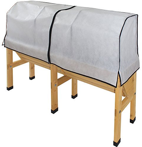 Vegtrug MWHFC1157 Medium Wall Hugger Greenhouse Fleece Cover - White
