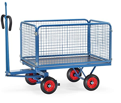 Fetra - Handpritschenwagen 6433V mit Zugöse - Ladefläche 1.200 x 800 mm