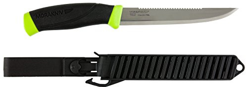 Morakniv Fishing Comfort Scaler 150 |11893| Anglermesser , Sandvik Klingenstahl , Fischmesser , Griff: TPE , mit Messerschutz scharfes Messer für Fieltieren,FisBhen, Outdoor
