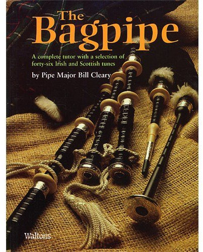 The Bagpipe Dudelsack in C-Dur, braun, Holz, Antik