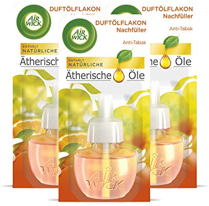 AirWick - Ambientador de rellenar - contra tabac - 19 ml Paquete de 3