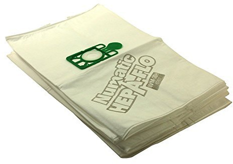 Numatic Vacuum Cleaner Hepa Flo Bag. Genuine Part Number 604017 NVM-3BH for Industrial Dry Vacs By Numatic
