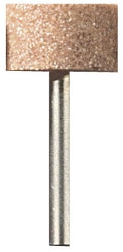 Dremel 8193 Korund-Schleifspitze - Zubehörsatz für Multifunktionswerkzeug mit 3 Schleifspitzen 15,9mm zum Schärfen, Glätten und Schleifen von Metall, Gussteile, Schweißverbindungen, Nieten und Rost