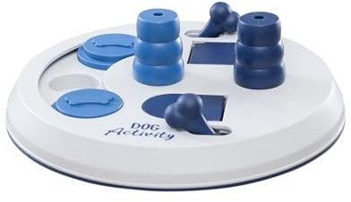 TRIXIE Gioco di intelligenza per cani «Gioco di strategia con attività per cani, flip board, ø 23 cm» - 32026
