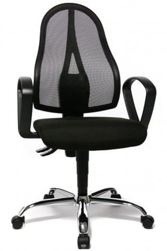 TOPSTAR Home Office Bürostuhl Open Point P SOMO AL.B2(B) Stoff Schwarz