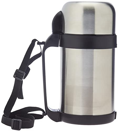 Lacor 62440 - Termo Para Alimentos Acero Inoxidable 1Litro - Cocina | En acero inoxidable, mantiene bebidas calientes o frías; ideal para cocina profesional y uso diario en casa, de gran utilidad
