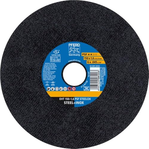 Pferd Disco Corte Metal Plano Eht 150-1,6 A46, 25 pezzi