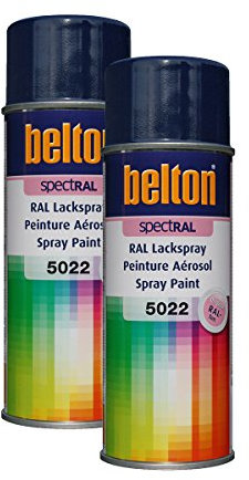 Kwasny 2X 324 092 Belton Spectral Lackspray RAL 5022 Nachtblau Hochglanz 400ml