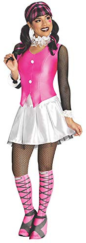 4U-Onlinehandel Monster High Draculaura Erw. Gr. XS (32/34) Fasching Karneval Kostüm Mottoparty Kleid Boo York