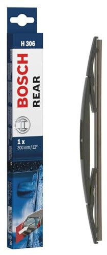Bosch Rear Wiper H306 - Excellent Cleaning Performance - Replacement Blade for Back Windscreen - 1 Blade, 300mm