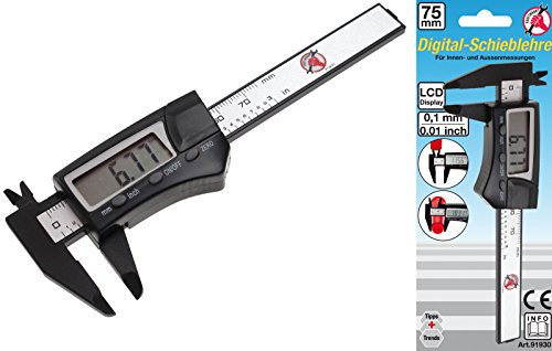 Forza Uomo 91930 calibro a corsoio digitale, 75 mm