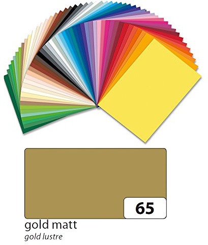NEU Tonpapier 130g/qm, A3, 50er Pack, Gold Matt