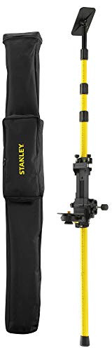 STANLEY 1-77-221 - Kit 3 accesorios con puntal telescopico profesional de aluminio 2.70m