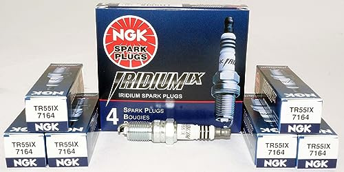 6 New NGK Iridium IX Spark Plugs TR55IX # 7164
