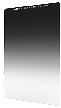 NiSi Verlaufsfilter 100x150mm GND16 1.2 Soft (4-Blenden) - Rechteckfilter aus optischem Glas mit mehrschichtiger Nanobeschichtung und IR-neutralem für 100mm System Filterhalter