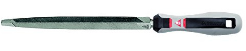 Bellota 4042-6 V MB - Lima sierra triangular normal (mango bimaterial, 6)