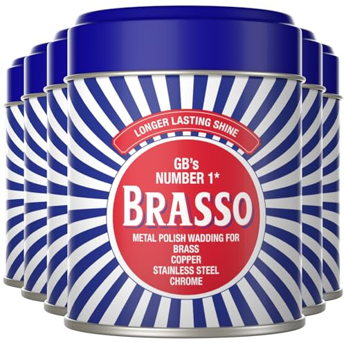 Brasso Metallpolitur Watte 6x75g