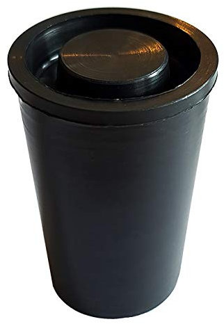 50 x Filmdose von Geo-Versand Kindergarten Rascheldosen Samen aufbewahrung Perlen - schwarz Geocaching Versteck mit Deckel - Filmdosen - Film cannister