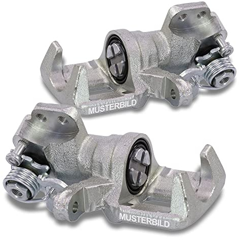 BESTPRICE 2x Bremssattel hinten links und rechts Bremszange, Kompatibel mit CITROËN C8 (EA_, EB_), FIAT ULYSSE (179_), LANCIA PHEDRA (179_), PEUGEOT 807 (EB_)
