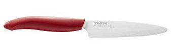 Kyocera FK-110WH-RD FK-110 WH-RD EU Küchenmesser, Keramik, rot