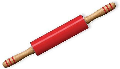 PREMIER Housewares 804902 Zing Silicone Mattarello, Rosso