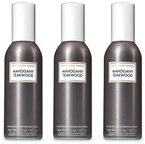 Bath & Body Works Mahogany Teakwood Room Spray - Lot of 3