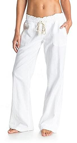 Roxy - Oceanside Pants für Damen - Bright White - XL