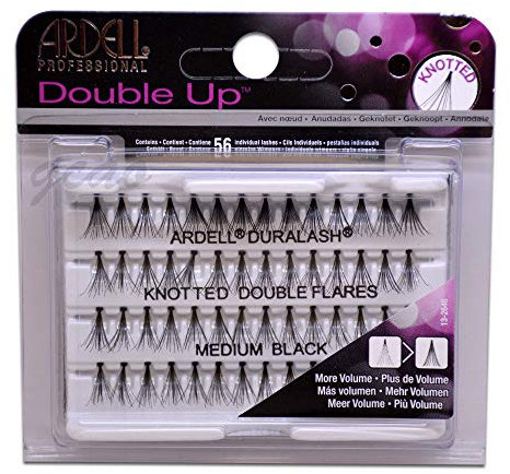 ARDELL Double Up Individuals Knotted Medium Wimpernpflege, Black, 25 g