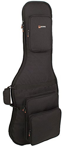Protec CF234DBL Doppel-E-Gitarren-Gigbag, Gold-Serie (passend für Strat-, Tele- und Les Paul geformte Gitarren)
