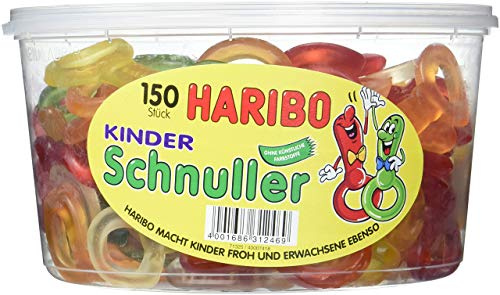 Haribo Sucettes pour enfants, paquet de 1 (1 x 1.2 kg boîte) 150 pièces
