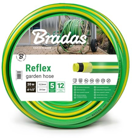 3-fach beschichteter Gartenschlauch 3/4,verdrehungsfest REFLEX 50m