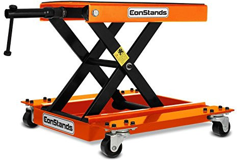 Motorrad Rangierhilfe Hebebühne Lift ConStands M orange