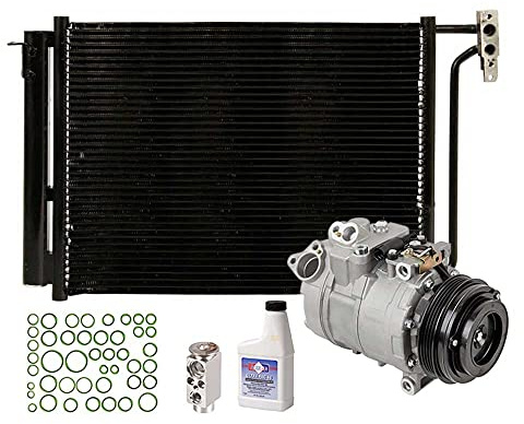 A/C Kit w/AC Compressor Condenser & Drier For BMW X5 3.0L 2004 2005 2006 E53 w/Automatic Climate Control - BuyAutoParts 60-82529R6 New