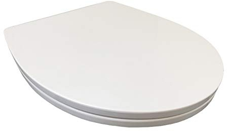 ADOB, Design WC Sitz Klobrille weiss, Absenkautomatik, abnehmbar zur Reinigung, 60102