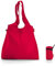mini maxi shopper L 44 x 68 x 9 cm 22 Liter rot