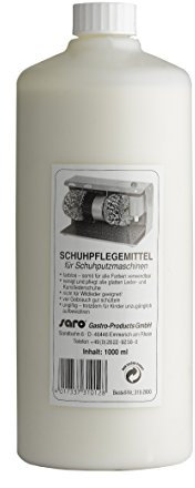 Saro - Cirage Liquide, 1 l, Soin et Brillance des Chaussures de Sécurité, Chaussures de Travail et Uniformes, Usage Professionnel, pour Cuir Lisse