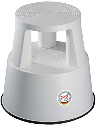 Wedo 212237 Tüv/Gs En 14183-F Pedana a Rulli Step, Grigio