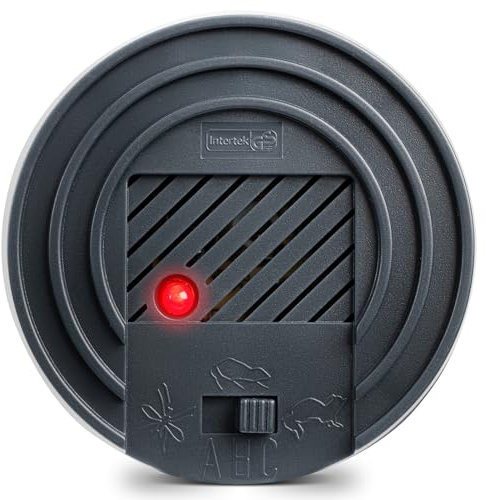 Gardigo® Répulsif Souris et Anti-nuisibles | Lutte Contre Les parasites | 3 en 1 – Fréquence Variable 7 kHz, 10 kHz, 12 kHz | Repousse Les moustiques, Les Poissons d'argent, Les Souris, Les Rats, Les