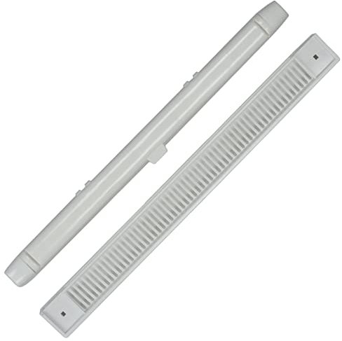Window Trickle Slot Vent 263mm White for uPVC Double Glazing & Timber Windows Reduces Condensation, Damp & Steam in Windows Fully Adjustable