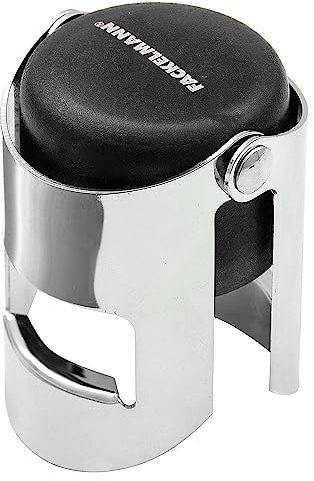 Fackelmann Tapón Cava-Champán, Acero Cromado y ABS, Multicolor