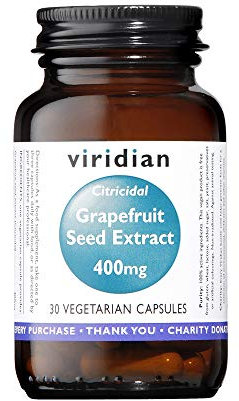 Viridian - Grapefruit Seed Extract 400mg - 30 Caps | Microbial Balance & Immune Support | Rich in Polyphenols, Limonoids & Naringenin | 100% Active Ingredients | Expertly Formulated