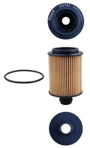 MAHLE OX 553D Ölfilter - für Fiat Fiorino Box Body/MPV (225), u.a. | Kompatibel mit: ALFA ROMEO 159, 159 Sportwagon, BRERA, GIULIETTA, MITO, SPIDER, CHEVROLET AVEO Schrägheck