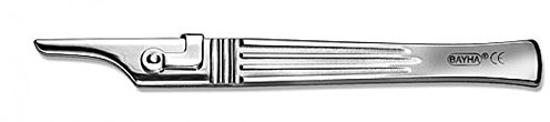 Bayha Klingen-Halter, Griff mit Riegelsystem f?r Einmal Skalpellklingen, Halter Bayha
