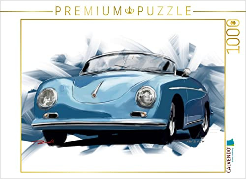 CALVENDO Puzzle Porsche 356 Speedster | 1000 Teile Lege-Größe 64 x 48 cm Foto-Puzzle für glückliche Stunden